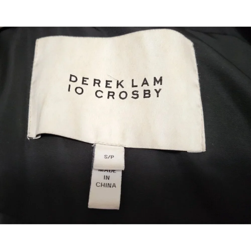 Derek Lam 10 Crosby Down Parka Quilted Puffer Fox Fur Hood Coat